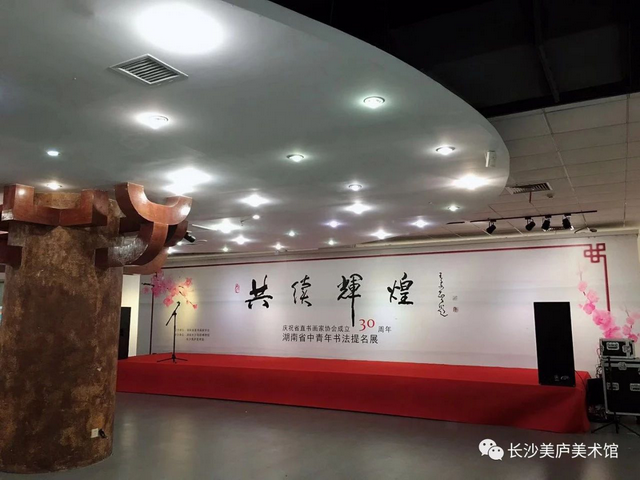 “共续辉煌——庆祝省直书画家协会成立30周年·湖南省中青年书法提名展”开幕1.png